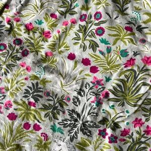 Printfresh gray unicorn garden pajama set 2x like new